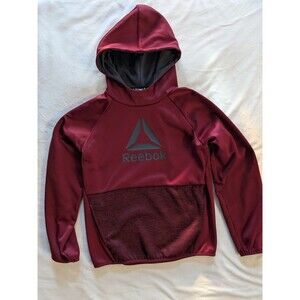 Reebok Boys CoolDown Athletic Performance Hoodie Red Size 10/12